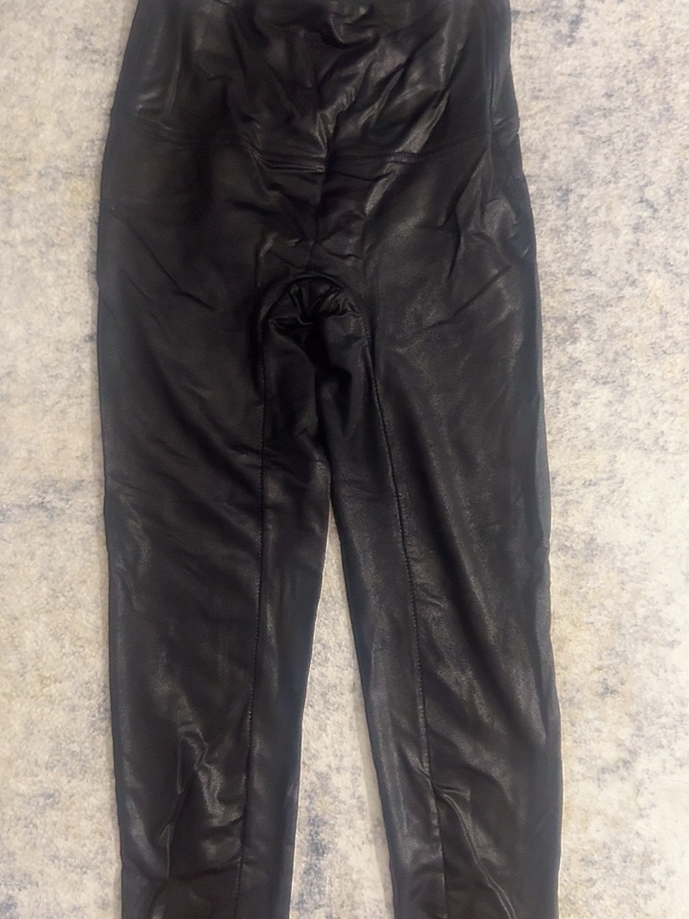 Jane and Bleecker Black Faux Leather Leggings